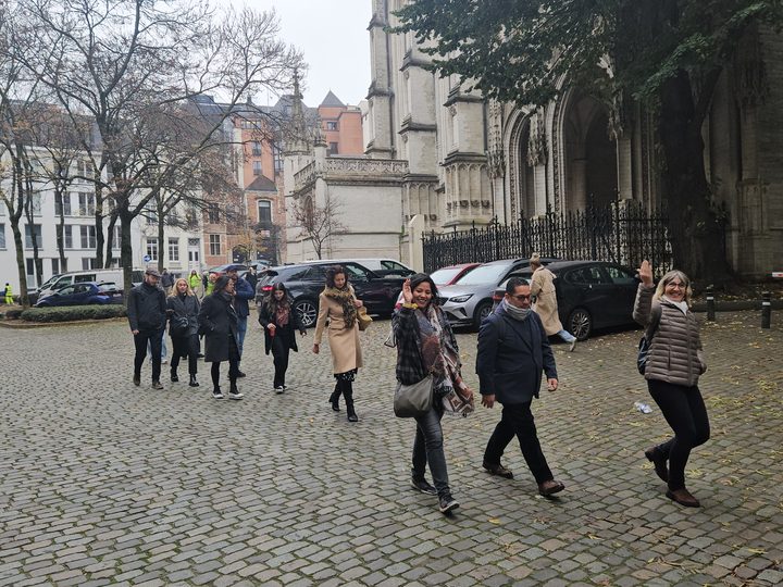 Délégation internationale en visite à Bruxelles — ESIG Global Success